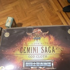 Bandai Saint Cloth Myth EX Gemini Saga God Cloth Saint Seiya Figure Boxed 2017
