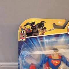 DC JUSTICE LEAGUE ACTION SUPERMAN POWER CONNECTS ACTION FIGURE 4.5-INCH NEW