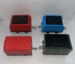 Thomas and Friends Tender Cargo Cars Lot Of 4 Years 2014 & 3 From 2013