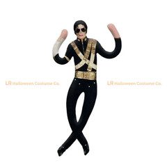 Michael Jackson Cosplay Doll Plush Stuffed Figure Abstract Joint Mobility Toy US