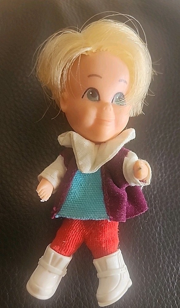 Vintage Hasbro Storykin Prince Charming With Clothes Shoes Rare