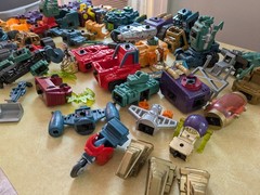 Battle Builders Toy Biz 1996 Building System Lot 90s Retro