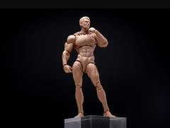 US Wind Toys 1/12 Pale Skin Flexible Man Jointed 6″ Male Figure Head Body Toy