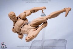 Wind Toys 1/1 Male Pale Flexible Joint Body 16cm Articulated 12″ Action Figure