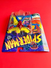1994 Vintage TOY BIZ Marvel Comics Web Racer SPIDER-MAN Action Figure Sealed💥❗️