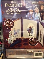 Disney’s Frozen 2 Activity & Story Book And Projector set Elsa, Olaf, Anna