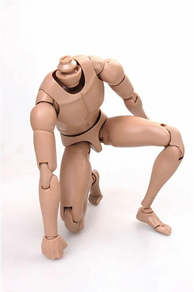 MX02-A 1/6 Scale Europe Skin Male Figure Body Model Toy Fit For Head with Neck