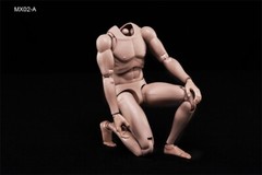 MX02A Muscle body 1/6 European Skin Flexible Male Man Action Figure