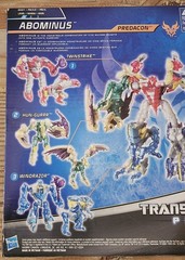 TRANSFORMERS PRIME BEAST HUNTERS PREDACONS RISING ABOMINUS Target Exclusive New