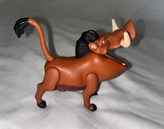 Disney The Lion King Comic Action Pumbaa Loose Action Figure Mattel 1994