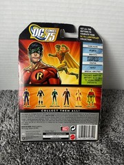 EARTH 2 ROBIN Dc Universe 75 Years of Super Power Sealed 3 3/4″ Figure & Button