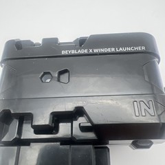 Black Launcher Grip And Red Winder Launcher For Beyblade X BX-11 Takara Tomy