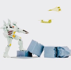 NECA Pacific Rim Striker Eureka Jaeger 4in Figure Playset w Comic NIB