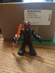 Playschool Starwars Action Figures Lot of 11 Vintage Toys