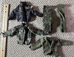 12″ ACTION FIGURES – CLOTHES LOT