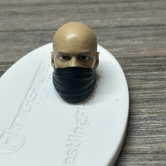 The Blade Action Figure Head Accessory TNA WWE ECW WCW NWA AEW ROH NXT