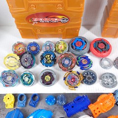 Beyblade Metal Lot Rip Two Cases Bulk See Description Pieces