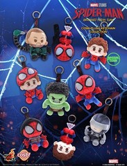 Hot Toys Cosbi Spider-Man Brand New Day Plush Keychain Doll Pendant Gift Toy