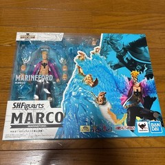 Bandai S.H.Figuarts Marco Marineford Summit War Ver. Action Figure New Japan