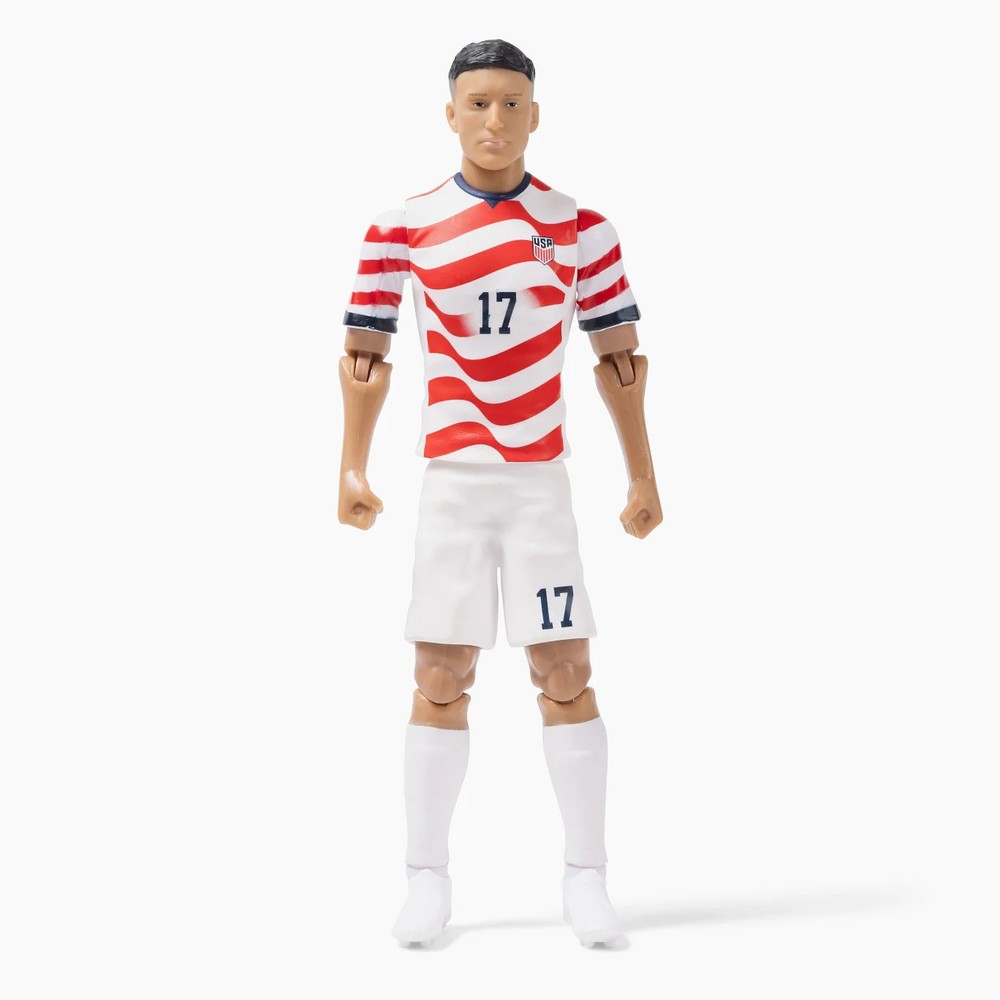 Banbo Toys SOCKERS 2026 USMNT Alejandro Zendejas Home Jersey 8″ Soccer Figure