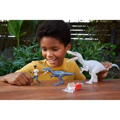 Jurassic World Chaos Theory: Darius & Baryonyx & Monolophosaurus Action
