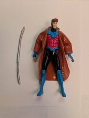 Marvel – Gambit action figure – Toybiz (1992) loose vintage SEE DESCRIPTION