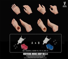 VERYCOOL 1/6 VCD-03-1 Plump Large Breast Bust 12″ Female Action Figure Body Toy