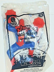 🔥🎟WEB SLINGING SPIDER-MAN 2010 McDonald’s Happy Meal Figure🔥