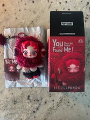 OVERSTOCK POP MART SKULLPANDA YOU FOUND ME! (PLUSH DOLL PENDANT BLIND BOX)