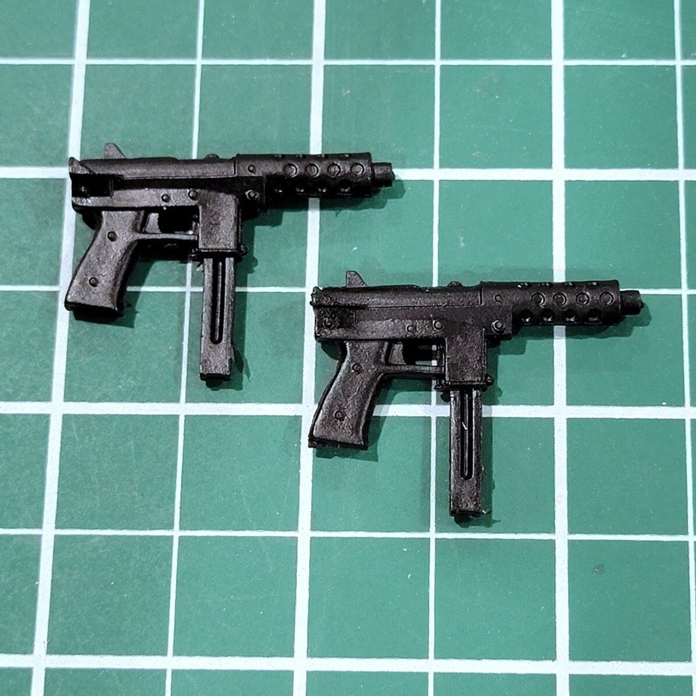 Custom Arsenal pack resin cast pistols 1/12 scale tec 9
