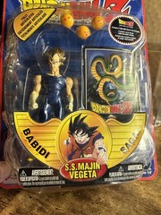 SS Majin Vegeta Vintage DBZ Dragon Ball Z Babidi Saga Figure New 2001 Irwin Toys
