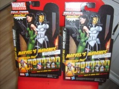 LOT OF 2~2011 HASBRO~MARVEL~ARNIM ZOLA SERIES~6″ MADAME MASQUE & HYDRA FIGs~NIP