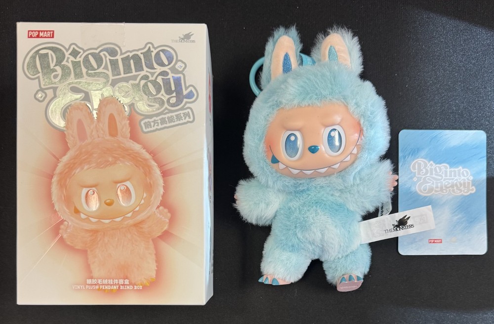 HOPE – POP MART Labubu The Monsters Big Into Energy Series Plush Doll Authentic