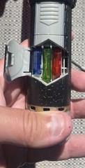 Star Wars LFL 2007 Hasbro Red Lightsaber Build Saber Vader Lights/Sound Crystals