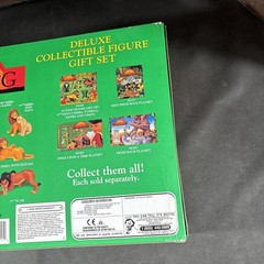 LION KING DELUXE COLLECTIBLE FIGURE GIFT SET MATTEL ACTION FIGURE NEW DISNEY VTG