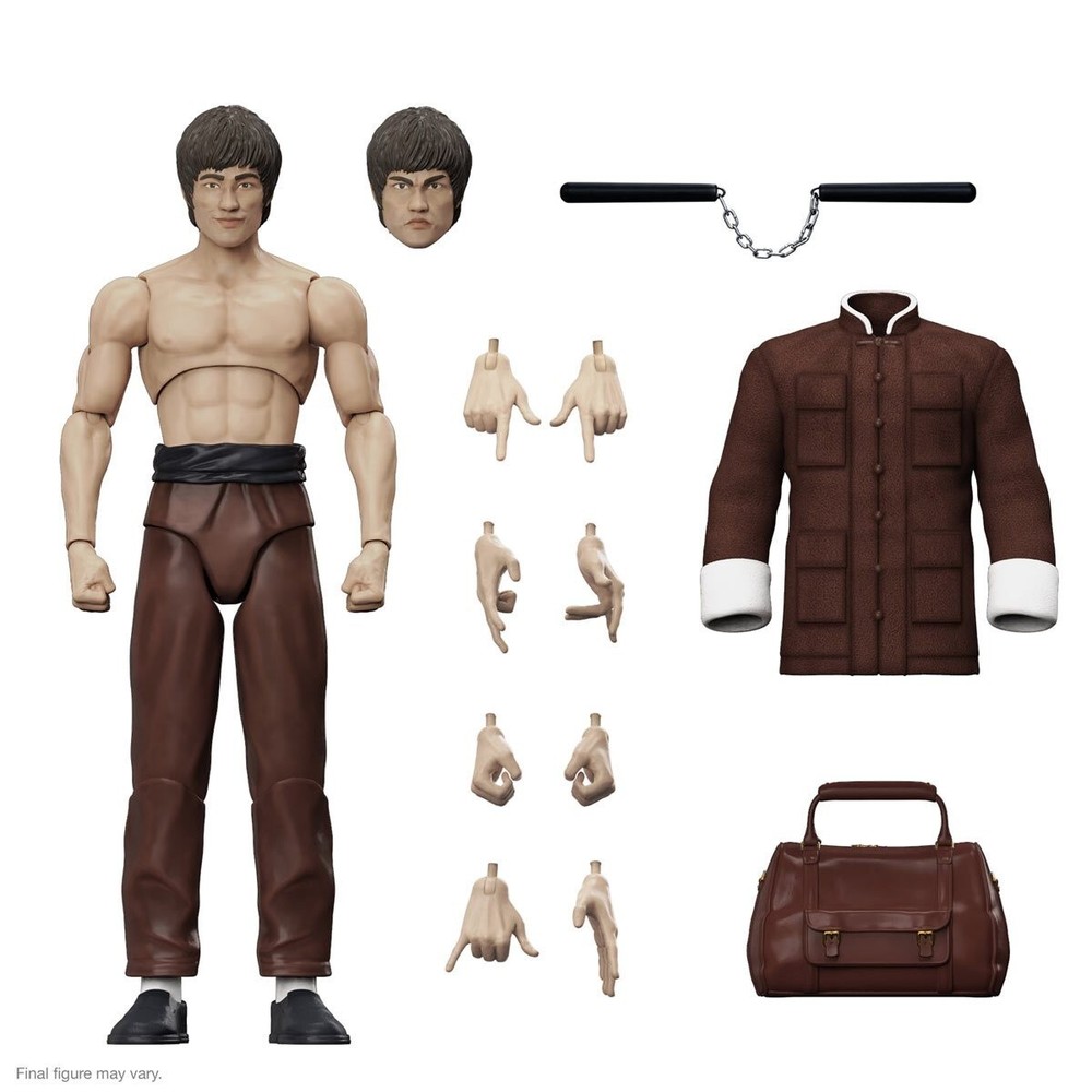 Super 7 Bruce Lee The Contender Kung Fu Collection Action Figures Toy 7″