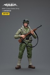 JOYTOY 1:18 action figures Army model WWll United States Army 3.9in toys