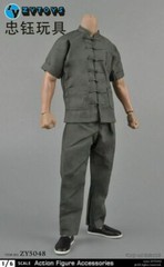 ZYTOYS 1/6 ZY5048 Chinese Traditional Kung Fu Clothes Set For 12” Figure Body