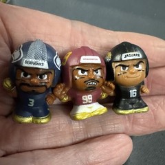 NFL TeenyMates Gold Box Superstar Collector Set – Exclusive Metallic Gold Lot