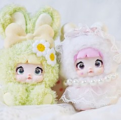 8Pcs Nommi Baby Sweetheart Bunny Series 3.9In Plush Pendants Action Figures Gift