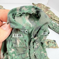 Lot Of 1/6 GI Joe Camouflage Uniform Marines Army 12” Figures