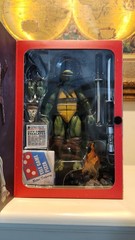 NECA TMNT 1990 Movie Ultimate Leonardo 35th Anniversary 7″ Figure Walmart Excl