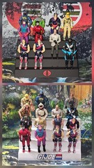 G.I. JOE Action Figure Display Stand-Tiered Showcase COBRA
