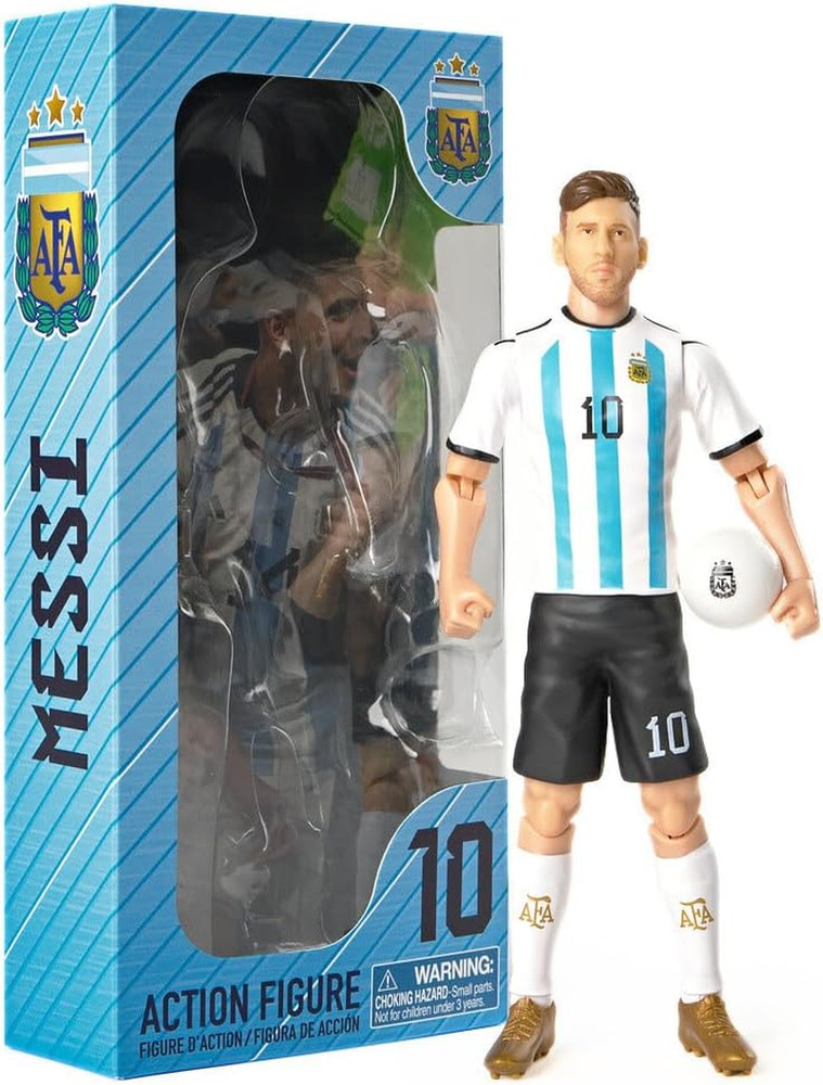 Banbo Toys Argentina AFA Lionel Messi 8″ Collectible Soccer Action Figure