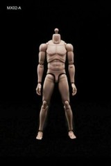 MX02-A 12″ Europe Skin Male Action Figure Body For 1/6 Head Sculpt Model Toy US