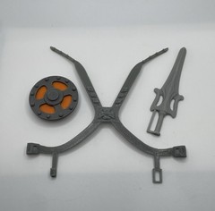 Vintage REPRO He Man Armor Sword & Shield MOTU Masters of the Universe 1981 Part