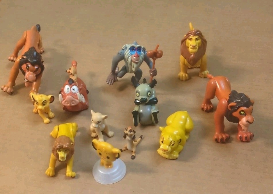 Lot of 12 Various Lion King Figures No Duplicates