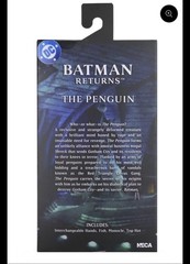 NECA BATMAN RETURNS PENGUIN 8 In CLOTHED ACTION FIGURE – IN HAND- DEVITO