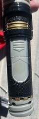 Star Wars LFL 2007 Hasbro Red Lightsaber Build Saber Vader Lights/Sound Crystals