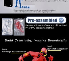 9L3D Tekkaman Blade Action Figure